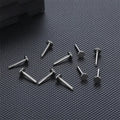 G23 Titanium Internal Thread Base 3/4mm Bottom for Labret Nose Stud Earrings Universal Base Body Piercing Accessories