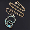 Beadsnice With Figure 8 Spring Ring Chain Necklace 14k Gold Connector