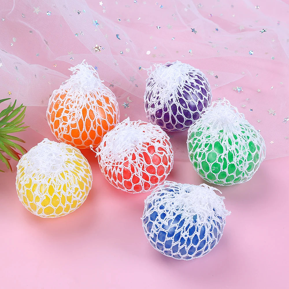 XTQ Toy Mesh Beads Ball Decompression Toys Used Cheap Wholesale Kid Creative for Children Toy