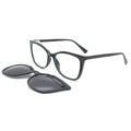 Women's New Luxury Oversized TR90 CLIP on Vintage Colorful Bigsize Sunglasses