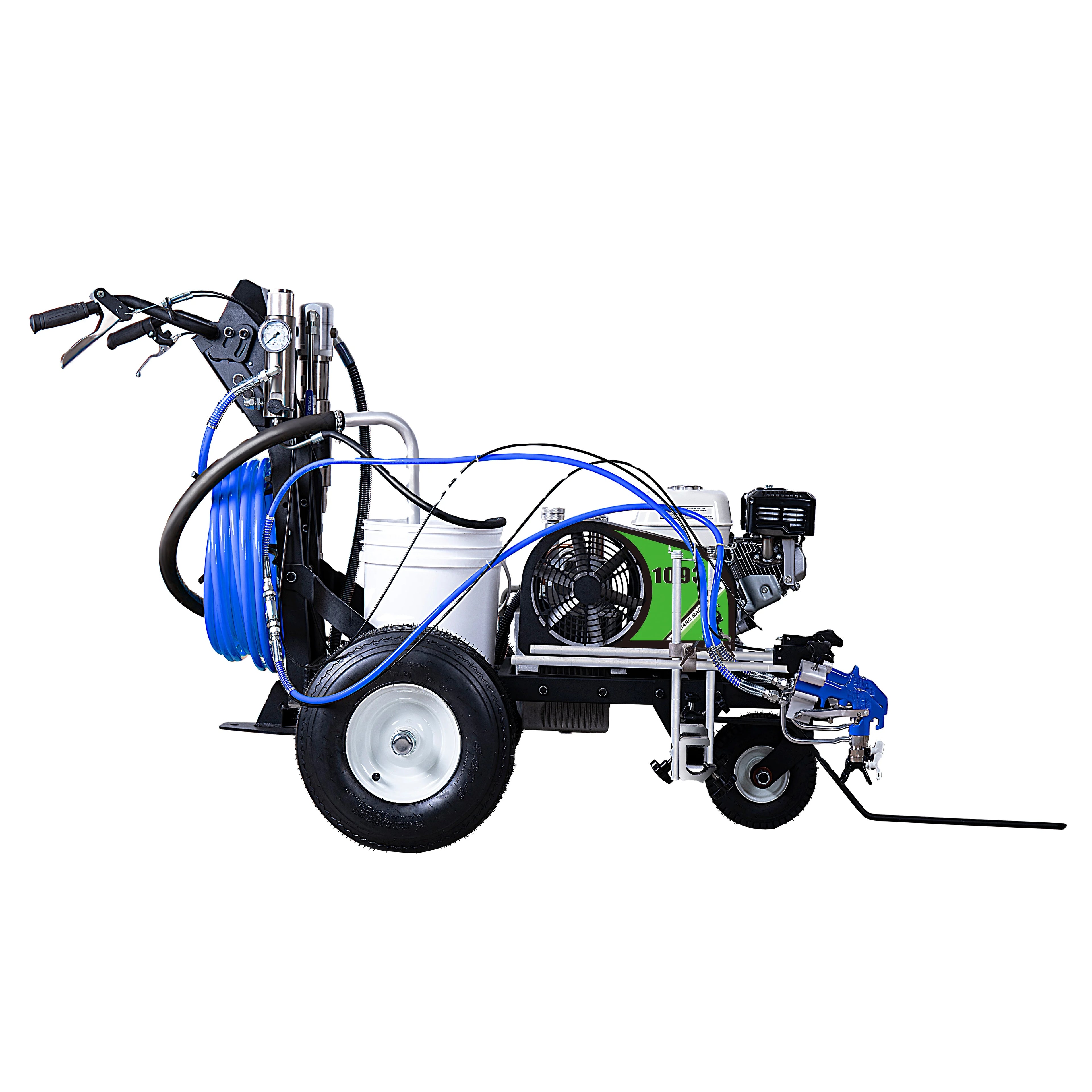 G1093 Hot Selling Hydraulic Workhorse Airless Striper Road Line Marking Machine with HONDA Engine