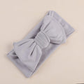 Custom Baby Headband for Girls Milk Silk European American Style Solid Color High Elastic BSCI Certified 17x9cm Hair Accessories