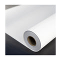 Free Sample Glossy White PVC Coated 160gsm Adhesive PP Synthetic Sticker Paper Rolls for Inkjet Printer Matte Surface Banner