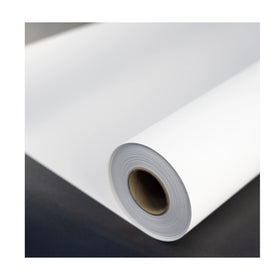 Free Sample Glossy White PVC Coated 160gsm Adhesive PP Synthetic Sticker Paper Rolls for Inkjet Printer Matte Surface Banner