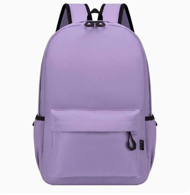 Wholesale Custom Children's Backpack Fashionable Polyester Schoolbag with Logo for Boys Youth Leisure Made From Oxford Material