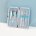 Professional 7pcs Stainless Steel Nail Clipper Set Pedicure Kit Adults Babies Custom OEM Art Manicure Tool Foot Application