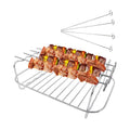 Baking Cooling Steaming Grilling Rack Air Fryer Accessories Stainless Steel Air Fryer Rack for Dual