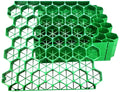 Honeycomb Gravel Garden Plant Grid Recycled Plastic Grass Grid Pavers Black
