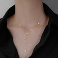 Small Zircon Star Pendant Necklace Gold Plated Adjustable Chain 925 Sterling Silver Necklaces Fine Jewelry for Women