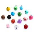 14mm Mixed Bell Pendant Candy Color Keyring Charms for DIY Jewlery Making Bracelet Necklace Earrings Pendant Accessories W259
