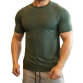 Custom Logo Summer Gym Short Sleeve Shirt Round Neck Blank Men T-Shirts