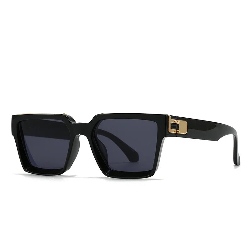 European American Street Photography Model Ins Popular Small Square Sunglasses for Men and Women PC Cross-Border 9026 Foreign
