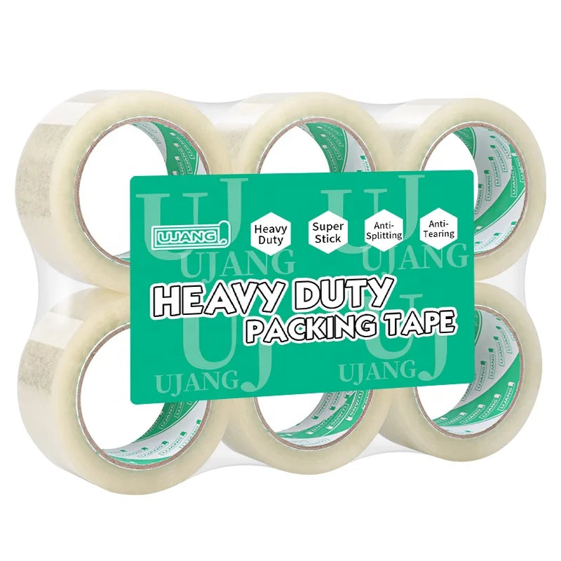 Cinta De Embalaje Transparent BOPP Packaging Tape Heavy Duty Carton Sealing Tape for Logistics Shipping and Export Packaging