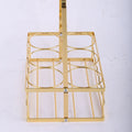 6-Pack Beer Carrier Beer Beverage Delivery Holder Stainless Steel  Beer Basket