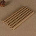 Eco Friendly Round Kraft Paper Tube Long Thin Paper Container Incense Packaging Tube