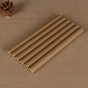 Eco Friendly Round Kraft Paper Tube Long Thin Paper Container Incense Packaging Tube