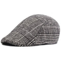 Cheap Men's Plaid Flat Caps Hats Wholesale Paperboy Golf Cap Beret Cabbie Caps