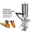 5L Bakery Commercial Stainless Steel Spanish Donuts Churro Filler Vertical Kitchen Manual Tube Ice Cream Filling Machine