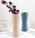 Nordic Modern Simplicity Plastic Tall Vase Creative Shatterproof Simulation Porcelain Vase for Office Living Room Decoration