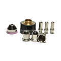 HC-1003 Copper Plasma Cutting Accessories Electrode Nozzle Protective Cap Retaining Cap for 131010 132103 132106 132110 133210
