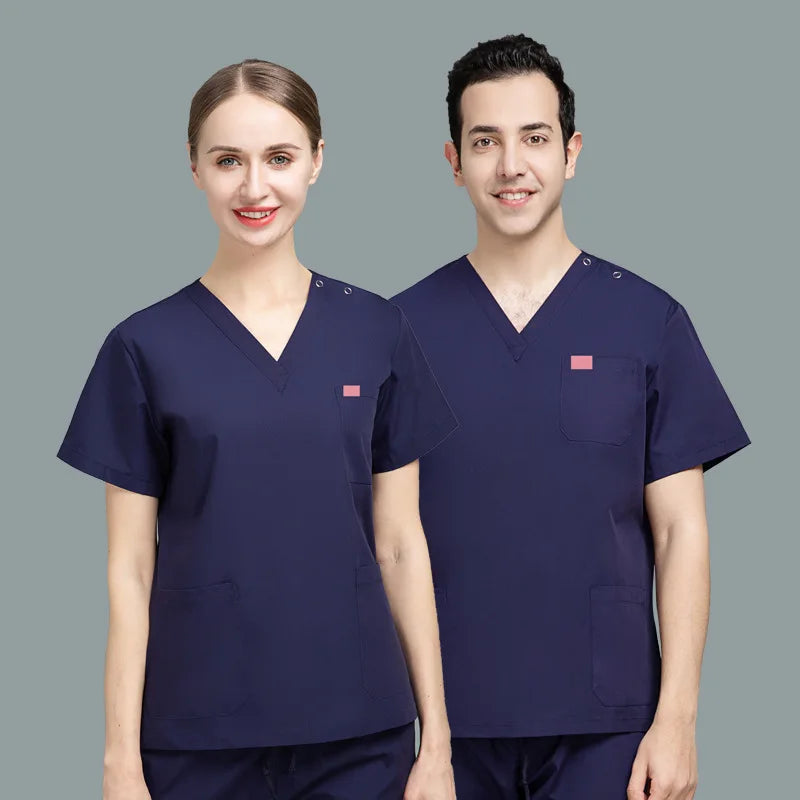 42010 Hot Sell Operating Room Home Nurse Care Latex Nurse Costume Nursing Uniform With Zipper