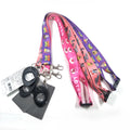 Wholesale Custom Design Polyester Bottle Holder Lanyard with Digital Heat Transferred Printing