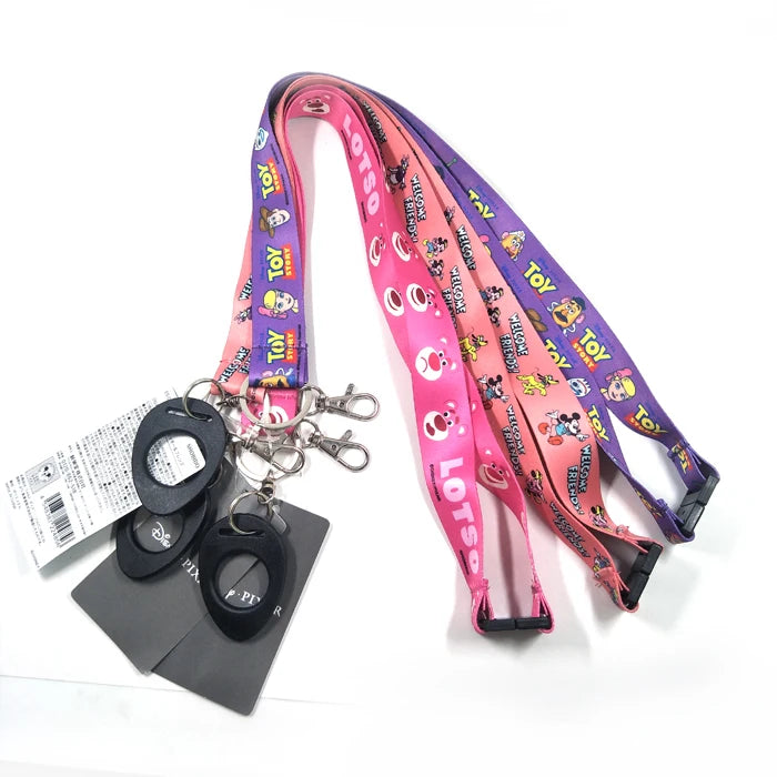 Wholesale Custom Design Polyester Bottle Holder Lanyard with Digital Heat Transferred Printing