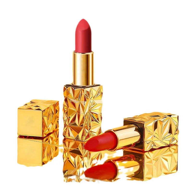 Trending Lipstick 2025 Matte Vegan Lipstick Private Label Custom Luxury Lipstick Container