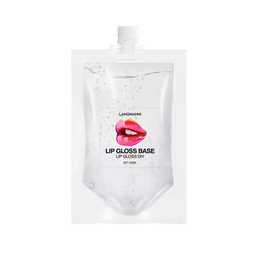50ml 20ml 100ml Natural Diy Shimmery Lip Gloss Lip Glaze Material Mirror Matte and Moist Lipgloss Base