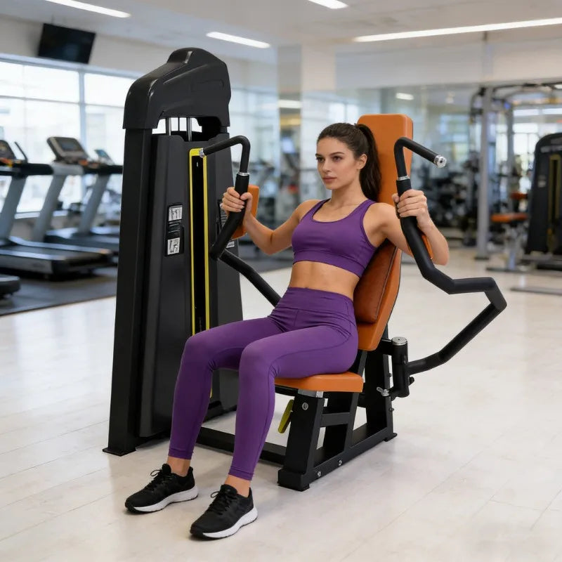 Cheernin Commercial Butterfly Machine 212kg Heavy Duty 2.5mm Steel Pectoral Fly Trainer for Gym Club DDP Delivery