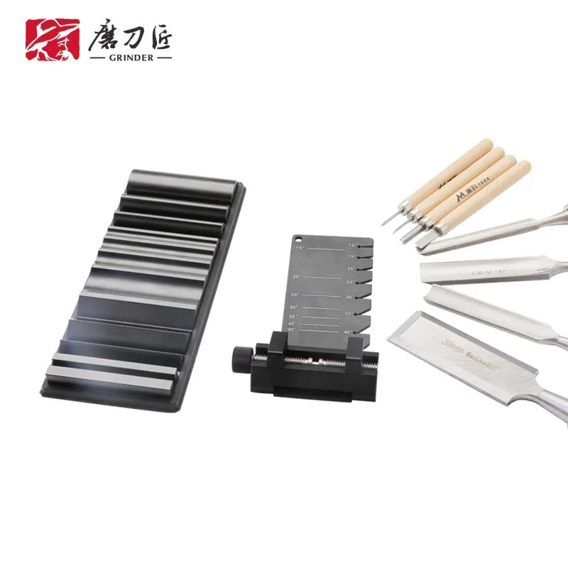 TG2408 Eco-Friendly Diamond Kitchen Knife Sharpener Set with Medium Grit 400-800