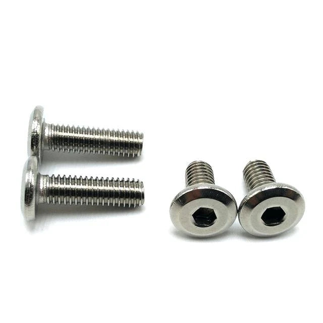 OEM Flat Hex Socket Metal Furniture Joint Connector Screw Metric Measurement System