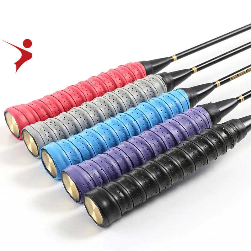 New Arrival Mixed Colors Superb Sticky Badminton Over Grip Tape Roll
