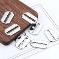 Unisex Stainless Unique Steel Razor Blade Pendant Hip Hop Dog Necklace Brand Streetwear Pendant