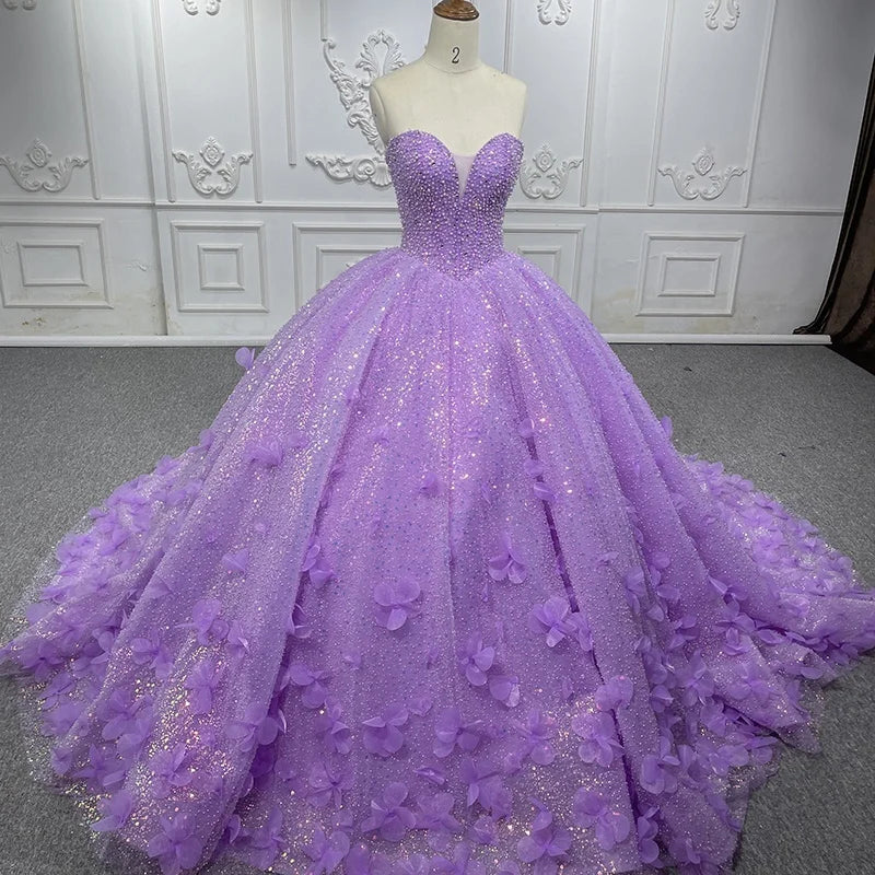Jancember 6583 Exquisite Sequins Ball Gown Party Empire Quinceanera Dresses