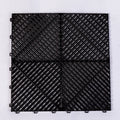 40*40*1.8  Black Plastic PP Grid Interlocking Garage Floor Tiles