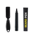 Custom logo Beard Filler Pen Kit Black Brush Brown Beard Filling Pen