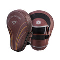 Professional Lightweight Customizable PU Leather Hand Grip Boxing Mitts Pads for Sparring MMA Kickboxing Muay Thai
