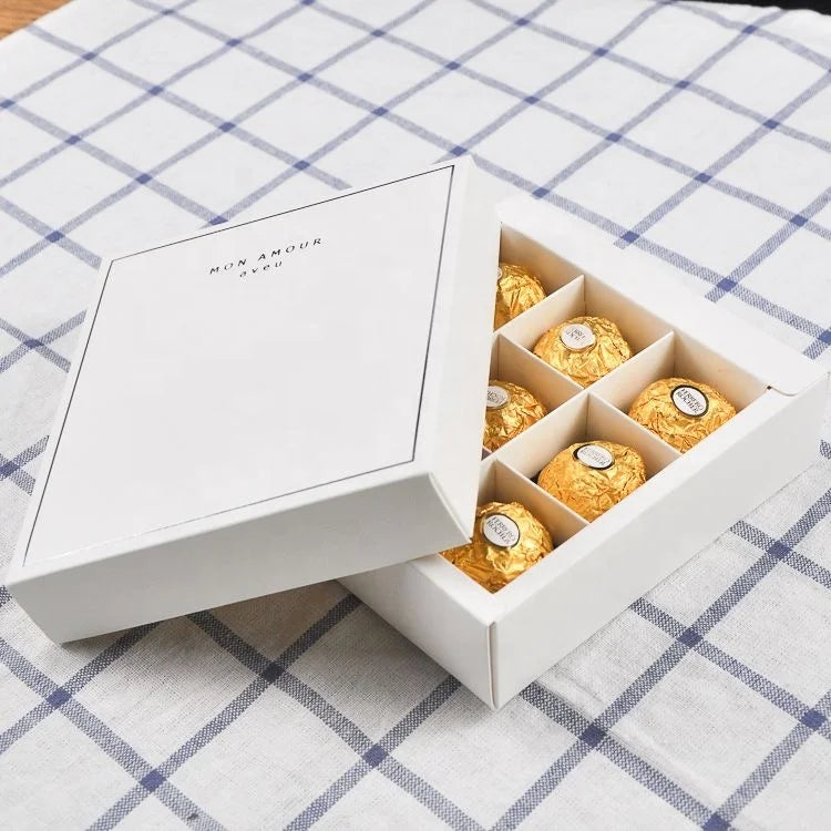 Luxury Food Celebration Chocolate Bonbon Packaging Box White Chocolate Covered Strawberries Chocolate Box for Small Business