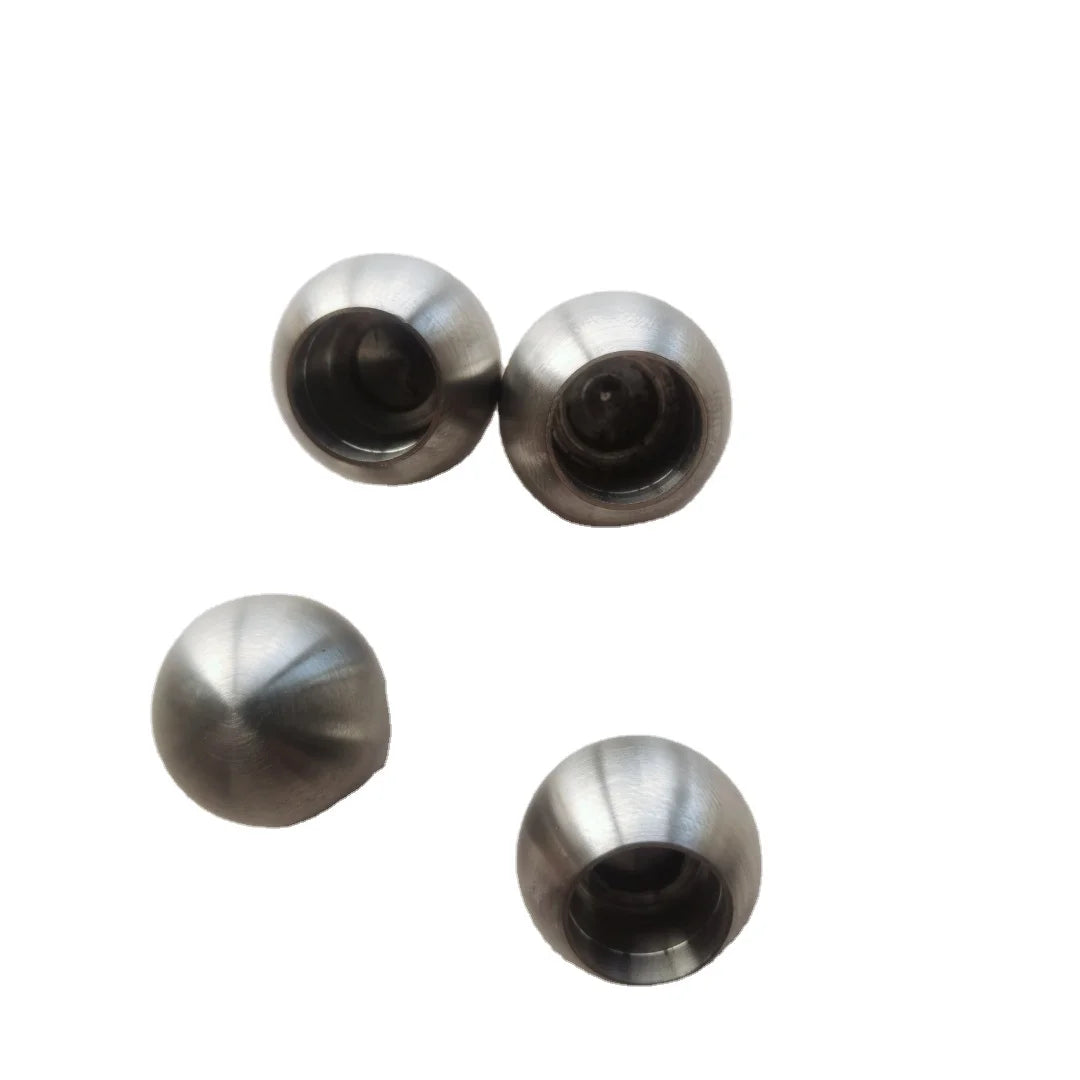 Professional Manufacture Stainless Steel 304 Satin Finish Rod End Cap Modern for 12mm Rod Supports Stairs Railings Hand Rails