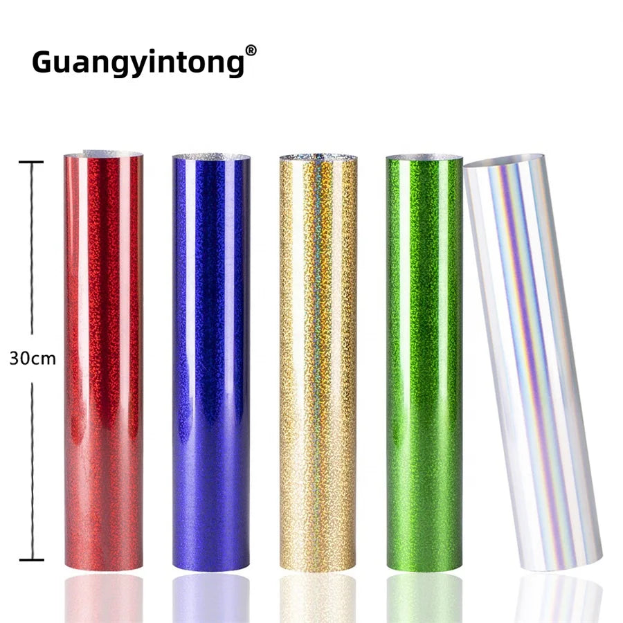 Guangyintong  PU Laser Series Print and Cut Heat Transfer Vinyl Transfer Printing clear Printable Heat Transfer Vinyl