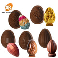 AK DIY Handmade Baking Dish Silicone Chocolate Molds for Easter Eggs Cake Kitchen Bakeware Party Supplies Tools