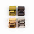 Meetee KY865 13mm Zinc Alloy Shoulder Strap Side Replacement Clip Buckle Bag Fashion Accessories Handbag Hanging Loop Hook Clasp