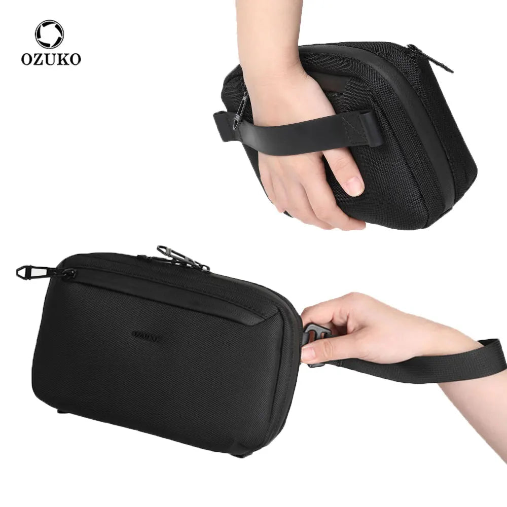 OZUKO 9673 Fashion Lightweight Casual Portable Handbag for Men Hiking Waterproof Sling Bag Sales Multifunctional Crossbody Bag MegaBDM