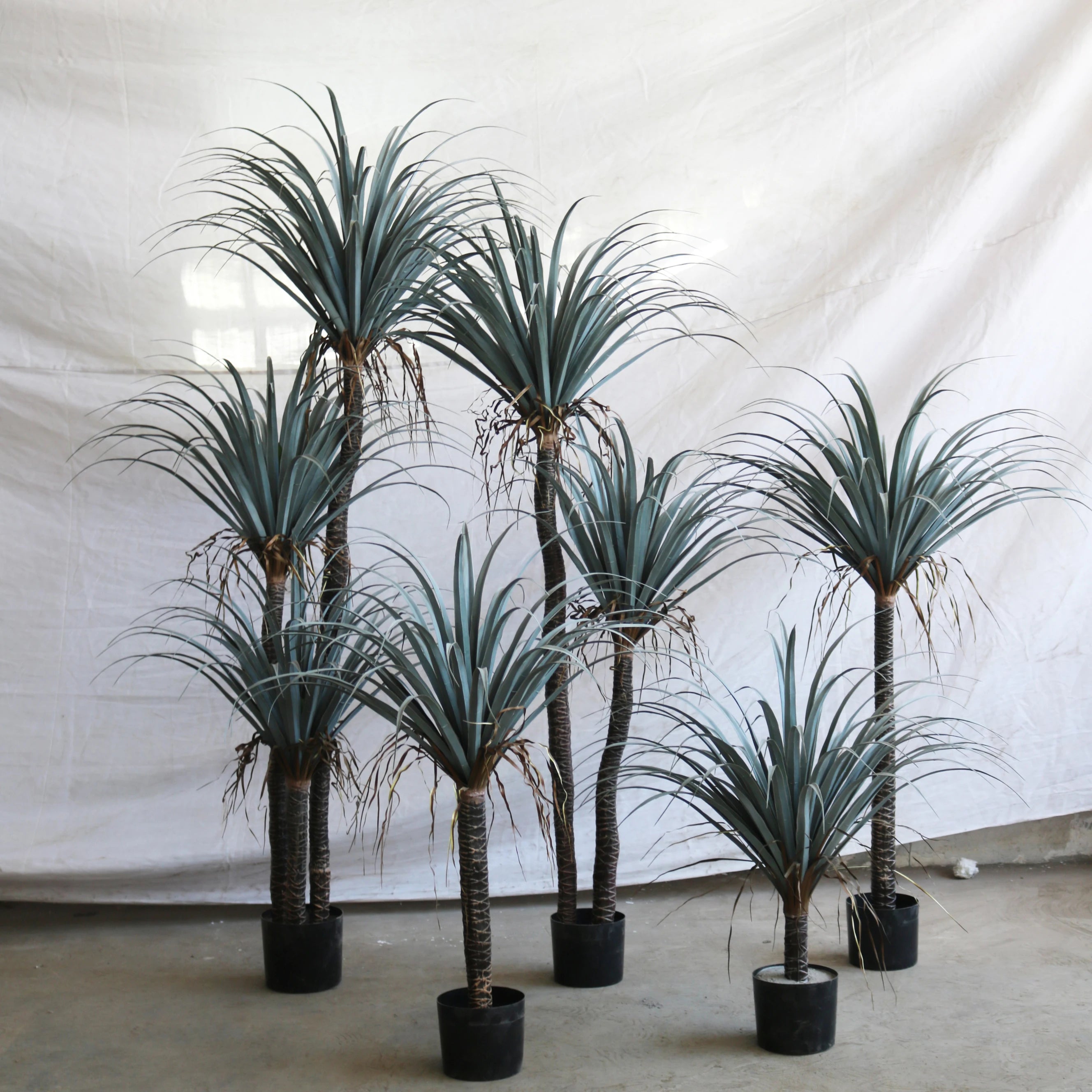 AF7004 Cheap Plastic Decoration Indoor Artificial Plants Tree Pots Dragon Tree Plant for Home Decoration