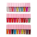 Custom 34 Colors Plumping Lipgloss Private Label Square Fruit Lip Oil Vegan Curelty Free Moisturizing  Lip Plumper Oil