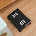 Height Adjustable PP Material Footrest with Massage Surface Under Desk-Ergonomic Comfort Home & Office Foot Stool