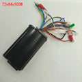 BLDC Motor Controller 12mosfet 72V30A450W500W28A with Phase Wire/Yxt Speed Signal for Electric Scooter Ebike Tricycle UTV MTB