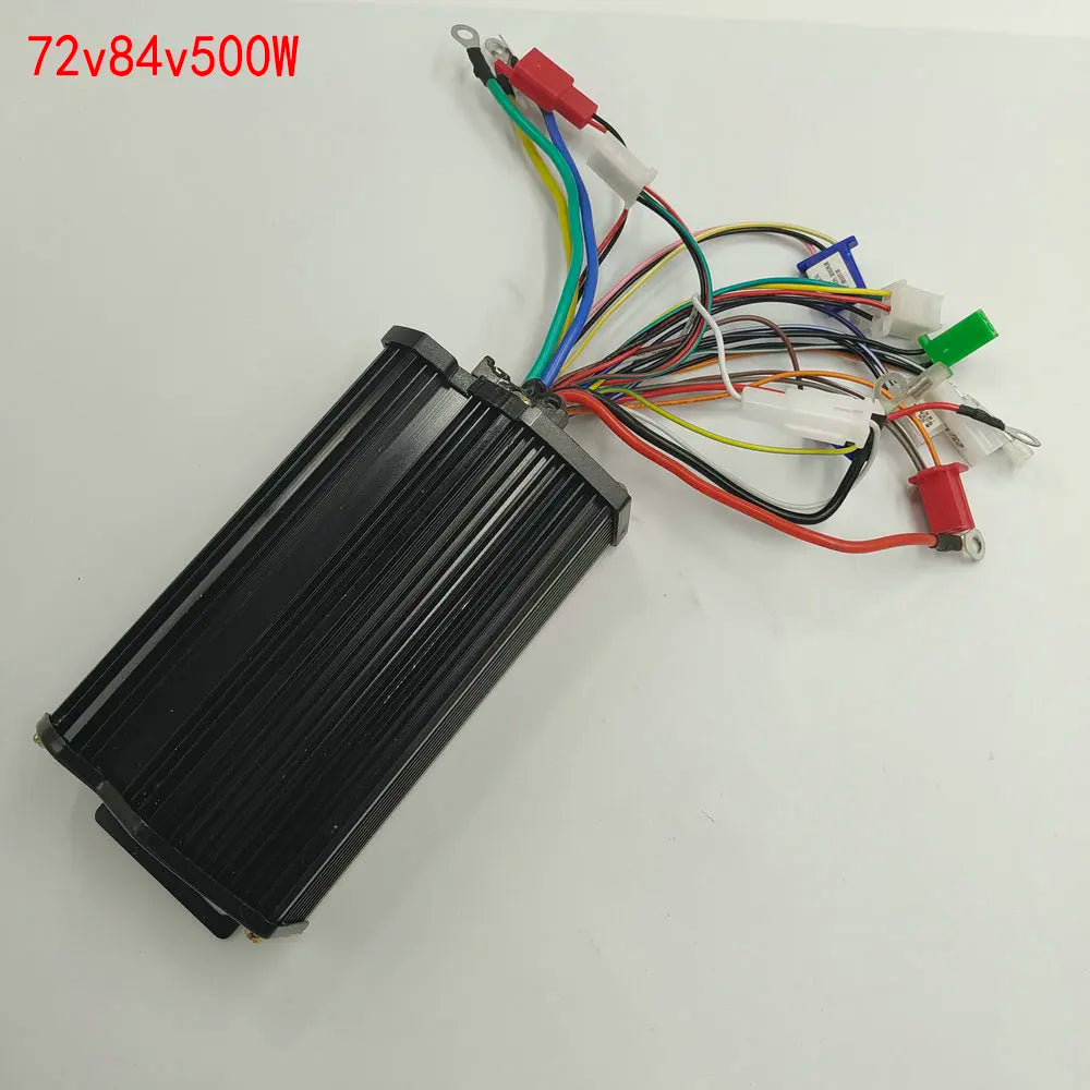 BLDC Motor Controller 12mosfet 72V30A450W500W28A with Phase Wire/Yxt Speed Signal for Electric Scooter Ebike Tricycle UTV MTB