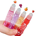 Wholesale Long-Lasting Lip Plumper with Mineral Oil Fruit Smell Sunscreen Waterproof Formula Rolling Ball Lip Oil